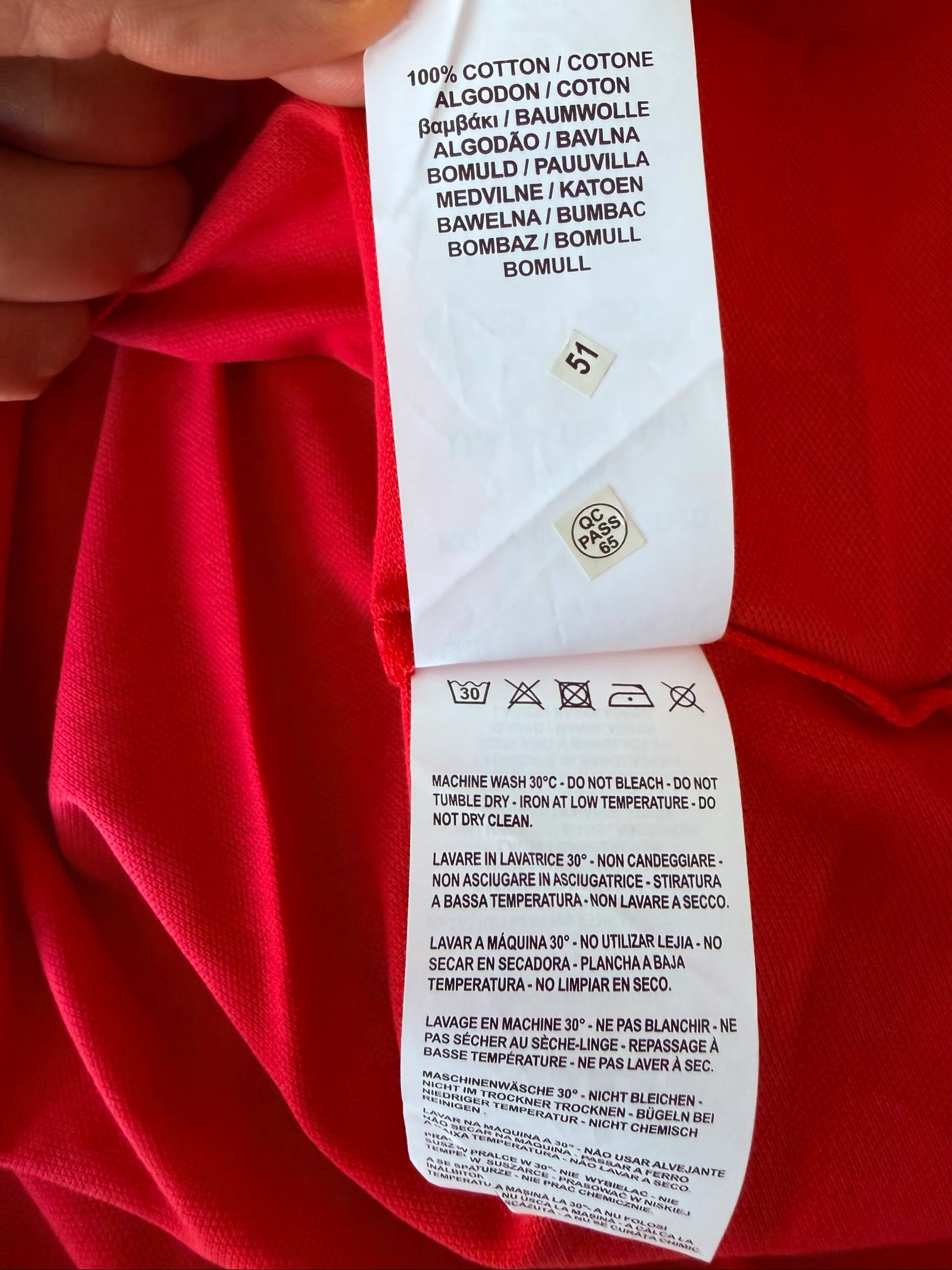 U.S Polo Assn. authentic red polo size S – photo 9